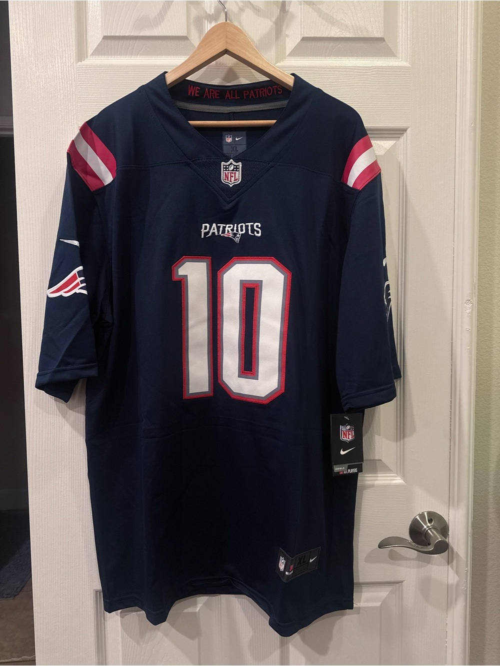 NFL New England Patriots Navy Blue #10 Jersey